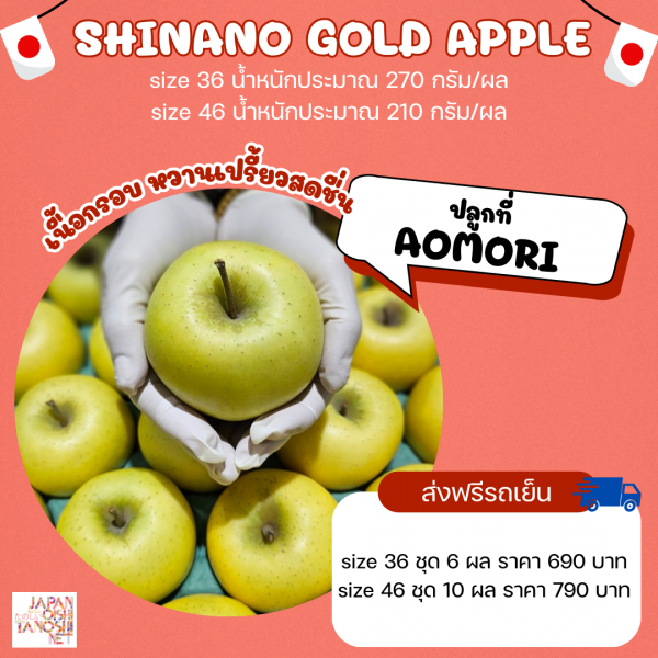 Apple shinano gold